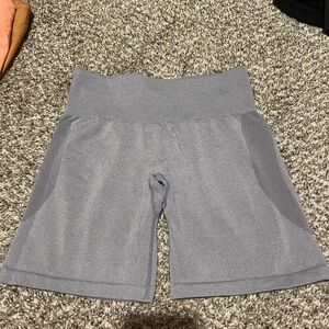 Nvgtn grey contour shorts